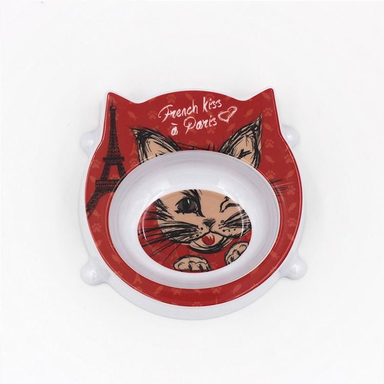 Mini Pet Bowl Mini Pet Bowl Portable Porcelain Cat Bowl with Non-Slip Bottom Design Cute Cat Bowl