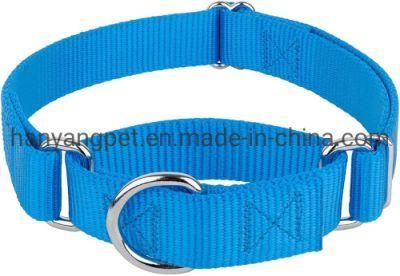 Custom Wholesale Classic Color Martingale Nylon Dog Collar Pet Product