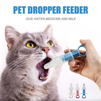 Small Pet Dog Cat Feeder Milk Medicine Feeding Spring with Best Price