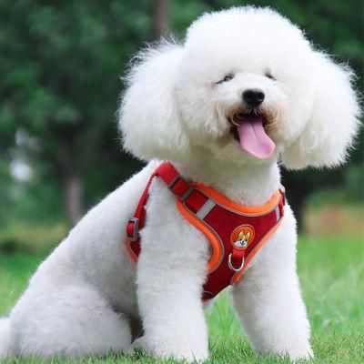 Hight Reflective Strips and Tapes Dog Harness with Pet Leash
