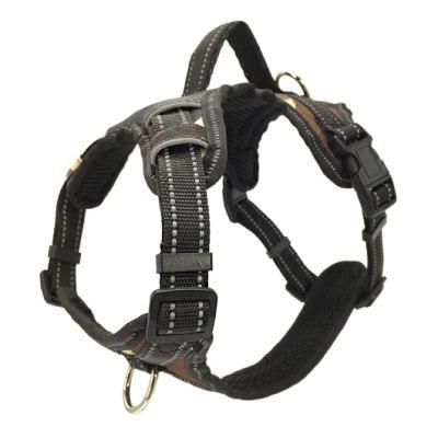 Adjustable Soft Padded Reflective No-Choke Easy Control Handle Dog Pet Products