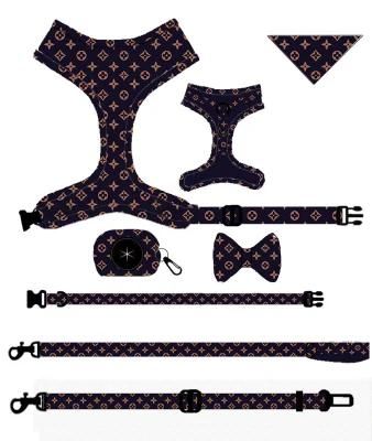 Most Popular Polyester Pet Dog Harness Leash Adjustable Dog Harness Custom Pattern for Dog