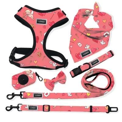 2021 Hot Sale Pet Supplies Wholesale Collars Ins Hot Sale Dog Harness Customized Pattern/Dog Coats with Harness