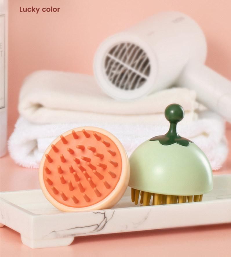 Amazon New Multi Pet Bathing Tool Plastic Hair Removal Cute Pet Batch Brush Series Pet Shower Brush