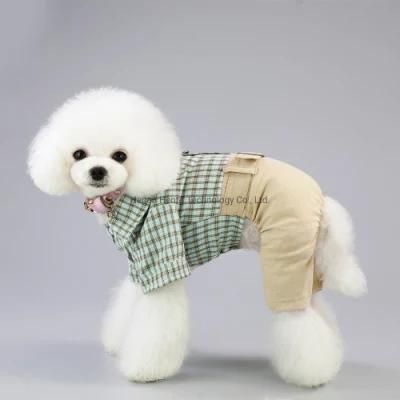 New Spring Summer Cat Dress Weaning Clothing Cat Dog Clothing Pet Clothes Manufacturer Clothes Cowboy
