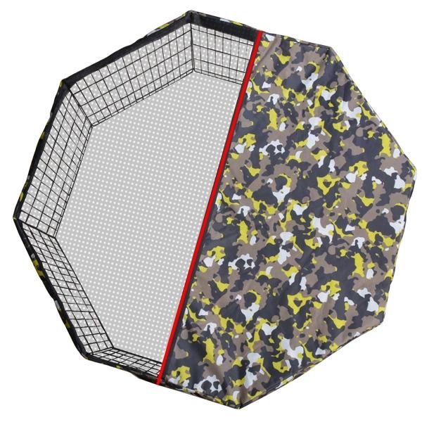 Outdoor Octagonal Dog Playpen Cover Sunshade Mesh Top Anti UV Dog Playpen Cover
