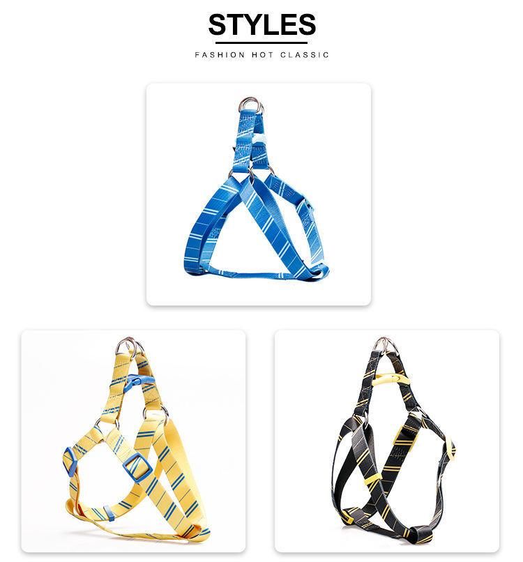 Wholesale Personalized Fashion Safety Adjustable Easy Walk Sublimation Custom Dog Harness