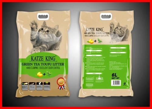 Katze King Green Tea Tofu Cat Litter