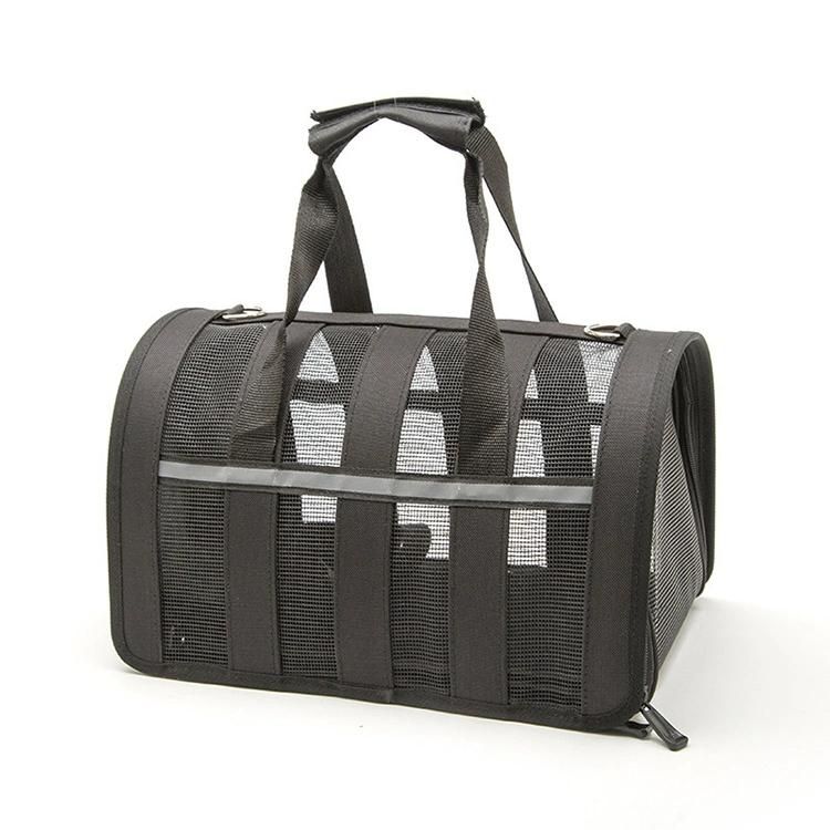 Nylon Stripe Breathable Colorful Handbag Pet Travel Bag