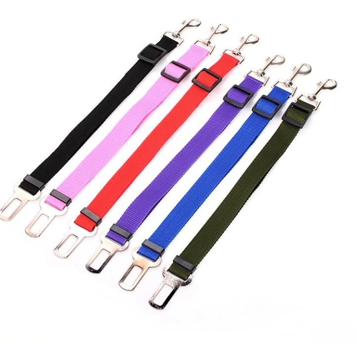 Pet Dog Cat Car Seat Belt Lead Leash for Dogs Travel Clip Pet Supplies