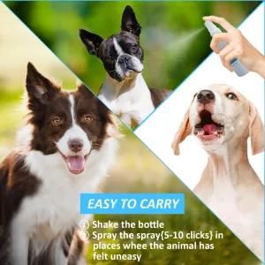 Dog Calming Spray Good Smell Effctively Reduce Unwanted Behavior Natural Dog Simulate Pheromone Formula Calming Spray for Bailigao