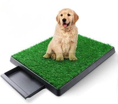 Wanhe China Factory Best Price Artificial Grass Puppy Pad Collection Home Bathroom Dogs Training Toilet Pad for Pets