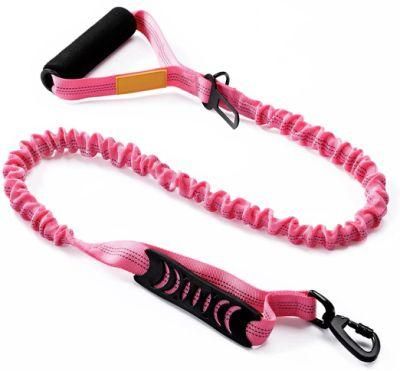 Training Dog Leash Comfortable Padded Handle Bungee Lead