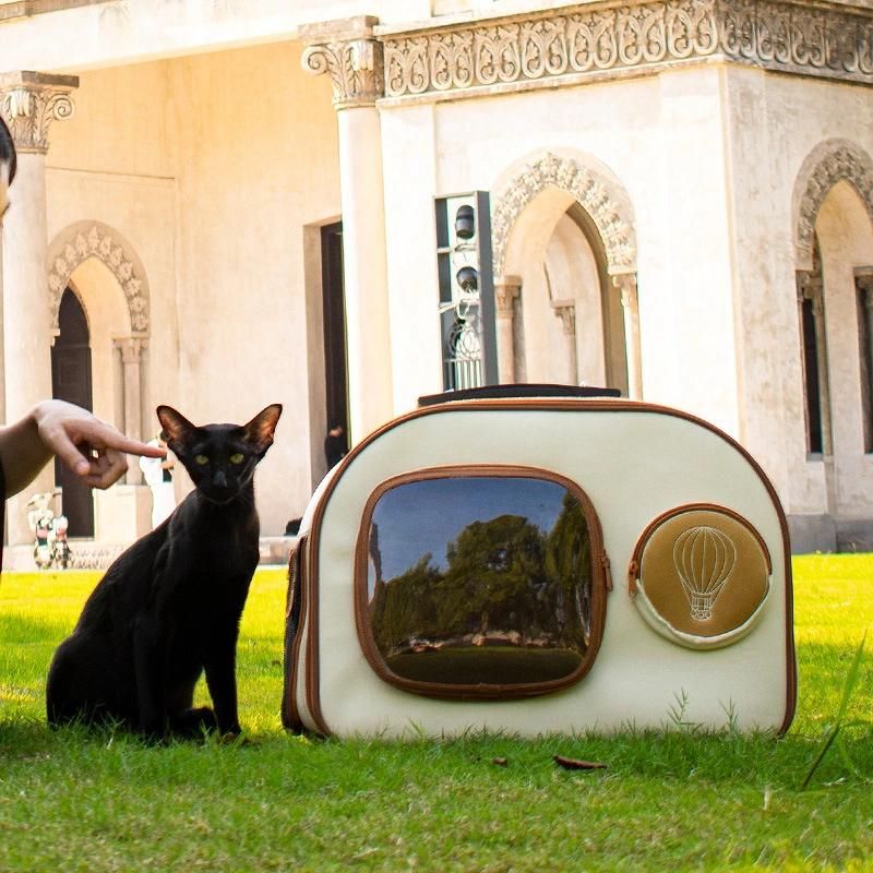 Hot Sale Pet Bag Cat out Bag Large Capacity Trolley Cat Bag Portable Double Shoulder Pet Backpack