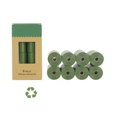 Pet Poop Bags Biodegradable Environmental Protection Pet Trash Bags Lavender Scent Black Garbage Pet Product