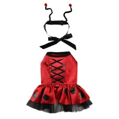Xs XL Summer Autumn Newest Insect Cosplay Luxury Design Pet Skirt, Super Fashion and Comfortable Dog Clothes