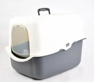 High Quality Fully Enclosed Cat Litter Box Cat Toilet Pet Supply Al