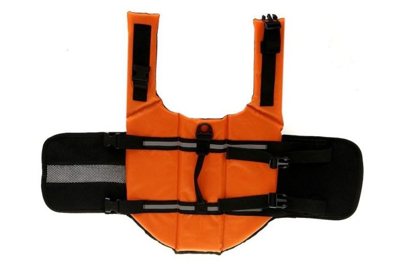 Dogs Waterproof Adjustable Life Jacket Pets Vacation Safety Vest with Reflective Swimsuit