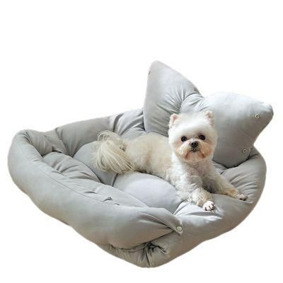 Kennel Four Seasons Cushion Dog Bed Small Dogs Teddy Bichon Corgi Sleeping Pad Cat Nest Pet Supplies