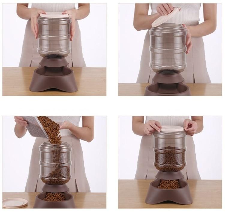 Amazon′ S Hot Automatic Pet Feeder Pet Bowl