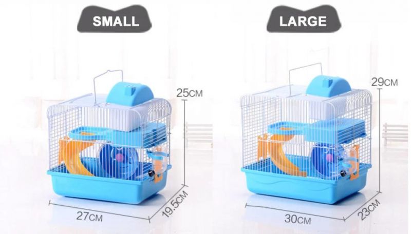 Customize OEM ODM Pet Supplies Hamster Feeder Bottle Pink Hamster Cage