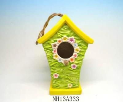 New Design OEM Ceramic Bird House
