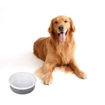 5 Inch Stoneware Sturdy Dog Food Bowl Ceramic Pet Food Bowl