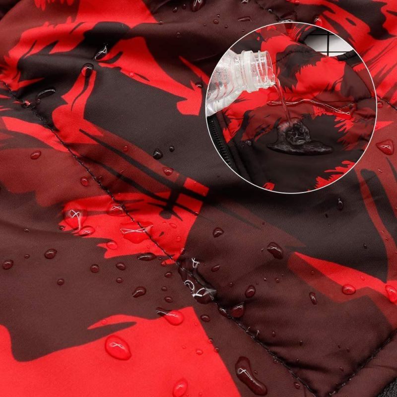 Waterproof Double D Ring Warm Dog Coat