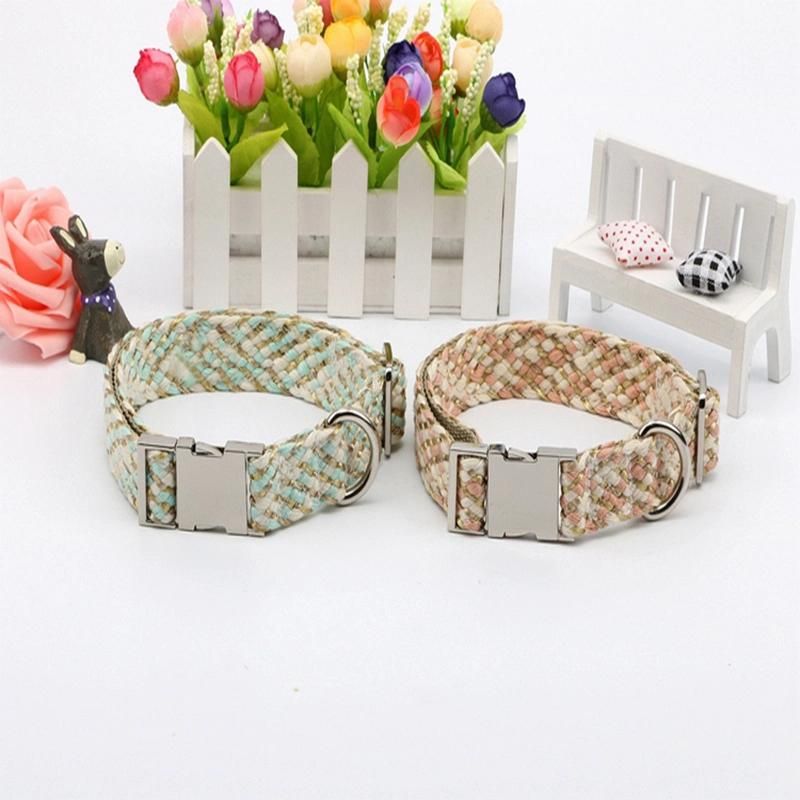 Eco Friendly Weave Cotton Pet Dog Collar