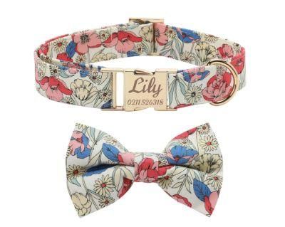 Original Manufacturer Factory Wholesale Personalized Designer Pet Collars Leash Set