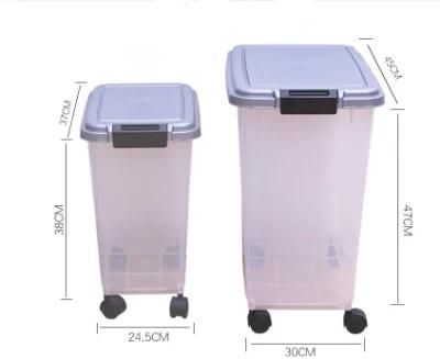 Dog Products, Hot Sale Airtight Food Container for Dog, Cat, Bird, and Other Pet Food Storage Bin, BPA Free