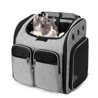 Stylish Fashion High Quality Wholesale Multi-Function Breathable Pet Backpack Carrier for Travel, Outdoor