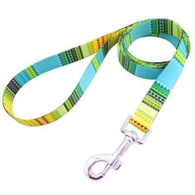 Custom Logo Wholesale Pet Accessories Running Durable Poly Dog Leashes Designer
