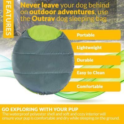Extra Durable Waterproof Dog Sleeping Bag Bed