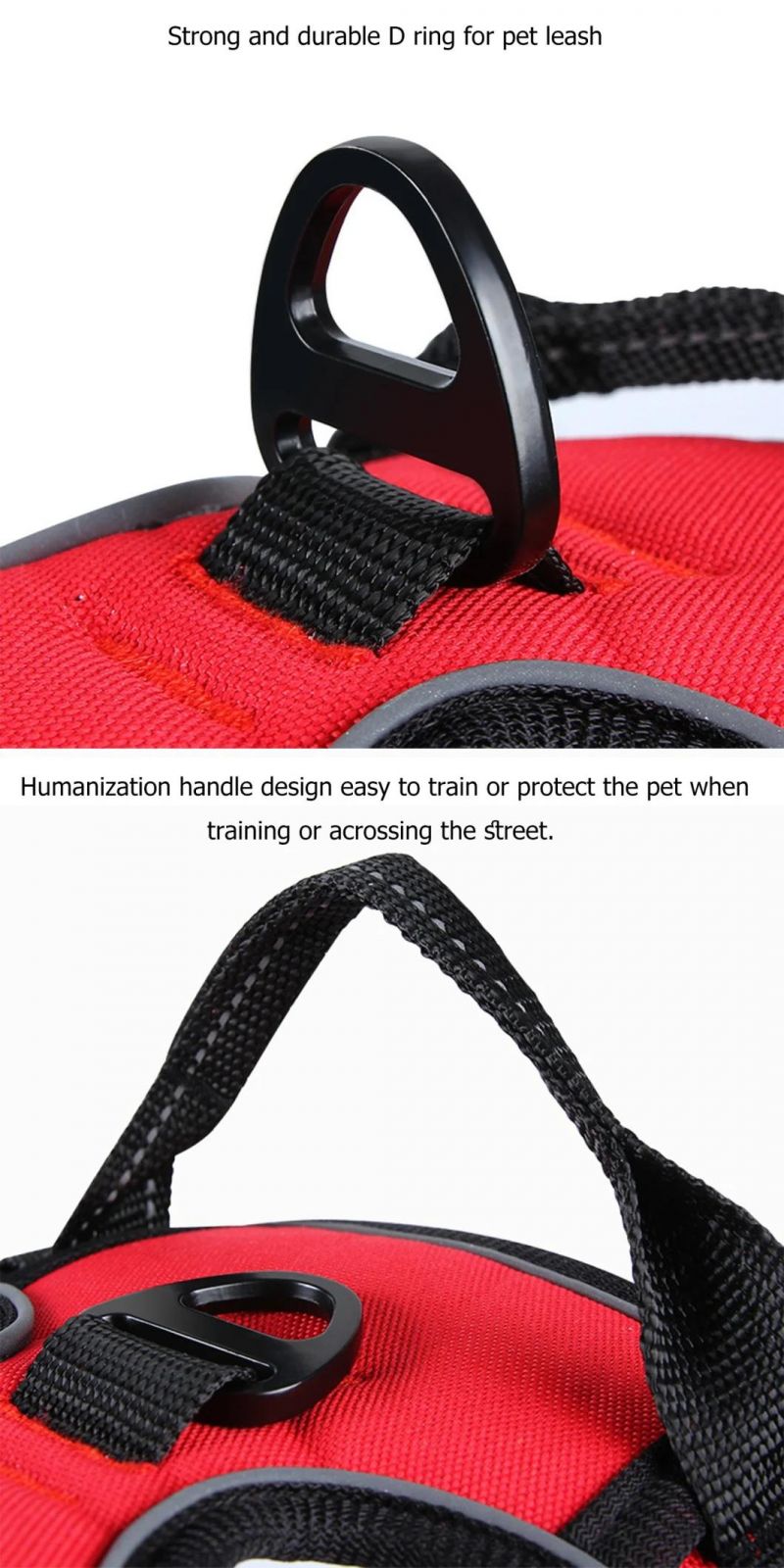 Strong Dog Harness for Medium Large Dog No Pull Durable Pet Harness