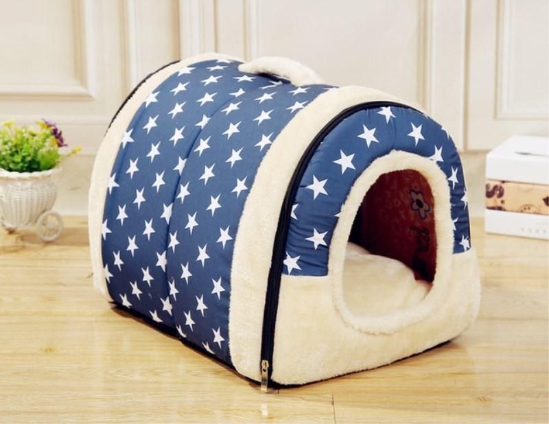 Dog Products Kennel Nest Foldable Pet Bed Pet House Pet Travel Bed