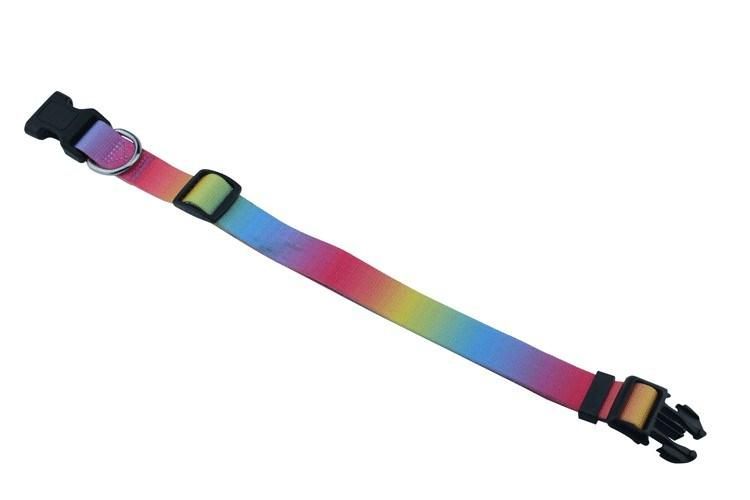 Wholesale Colored Sublimation Dog Collar Custom Design Can Be Adjustable