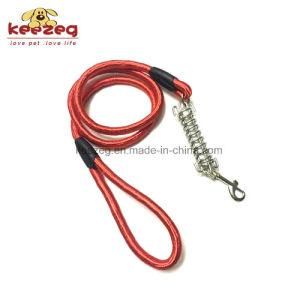 Heavy Duty Dog Rope Leash with Stainless Steel Buffer Spring (KC0110)