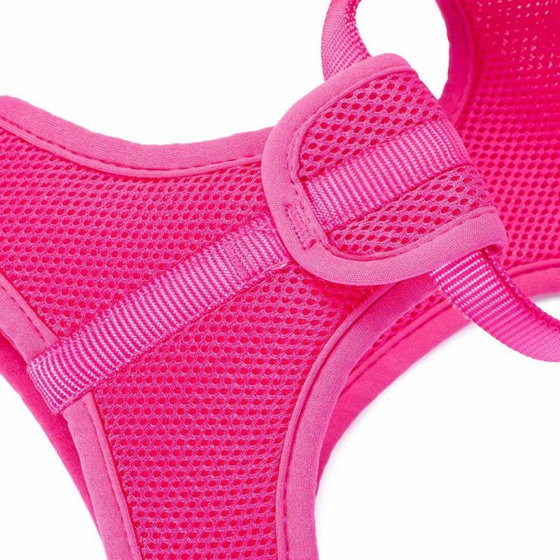 Dog & Cat Fit Easy Vest Harness No Choke Pull Step-in Breathable Soft Mesh Comfort Padding Puppy Training Halter