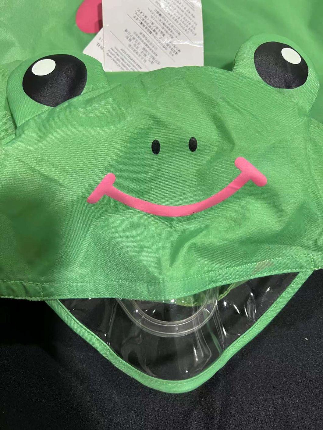 Frog Style Water Proof Hoodie Pet Raincoat Dog Raincoat
