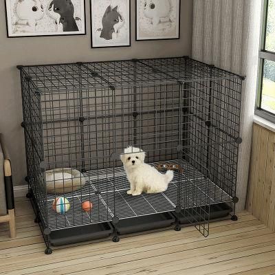 Best Quality Pet Large Folding Wire Pet Cages for Large Dog Cat House Metal Dog Crate