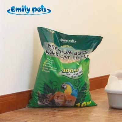 Emily Pets Produce Unclumping Pine Wood Cat Litter Pet Product