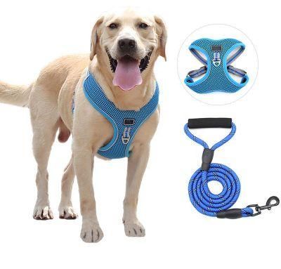 Free Sample Pet Supplier Custom Made Dog Harness with Leads
