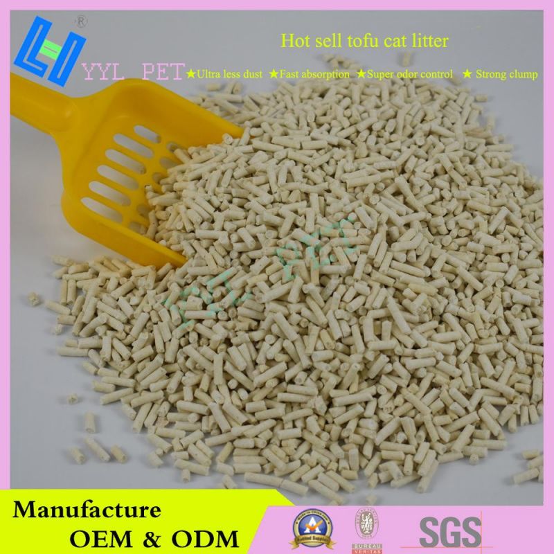 Flushable and Clump Nature Tofu Cat Litter