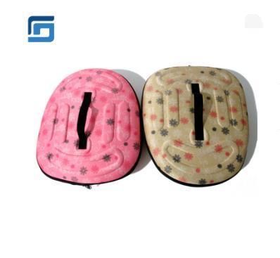 Colourful Fashion Foldable Large Size Soft Sided Filtered Air Pet Carrier with Solid Pink