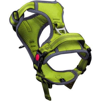Oxford Fabric Durable Breathable Sports Harness Custom Reversible Fashion Dog Harness Set for Large Dog