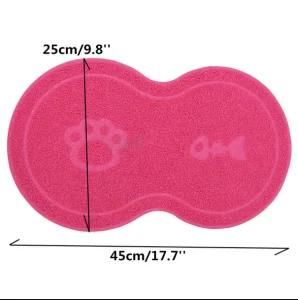 Pet Supply PVC Cat Litter Catcher Mat Pet Feeding Bowl Mat