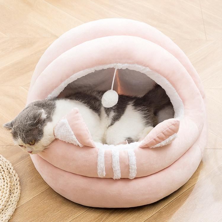 Cat Bed Little Basket for Cat′ S House Products Pets Tent Cozy Cave Beds Indoor Outdoor Bed for Animals