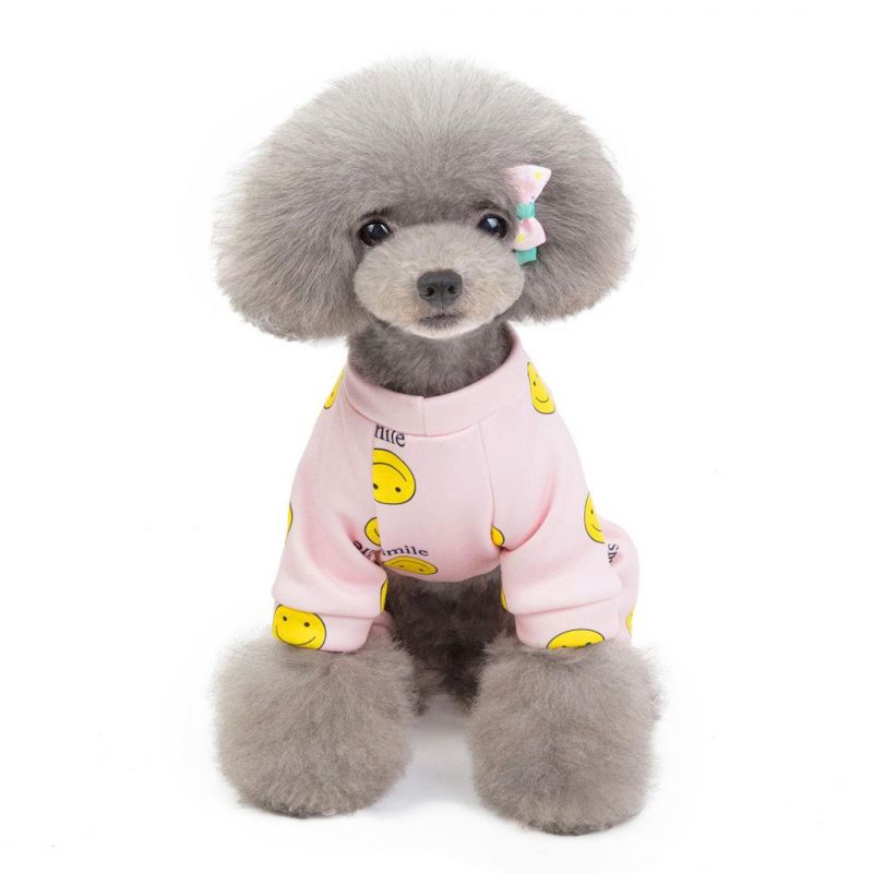 Spring and Summer Pet Accessories New Pet Clothes Spray Paint Shirt Large and Small Dog General Pet Clothes Jacket