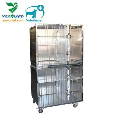 Clinic Veterinary Instrument Removable Metal Dog Cage